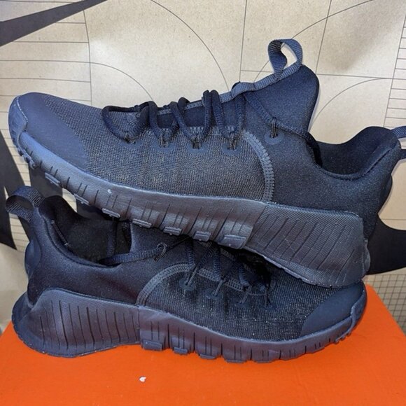 NEW Nike Free Metcon 6 Triple Black Anthracite FJ7127-003 Men\'s Size 11.5